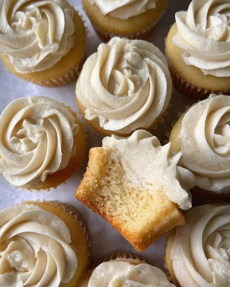 Vanilla Brown Butter Cupcakes