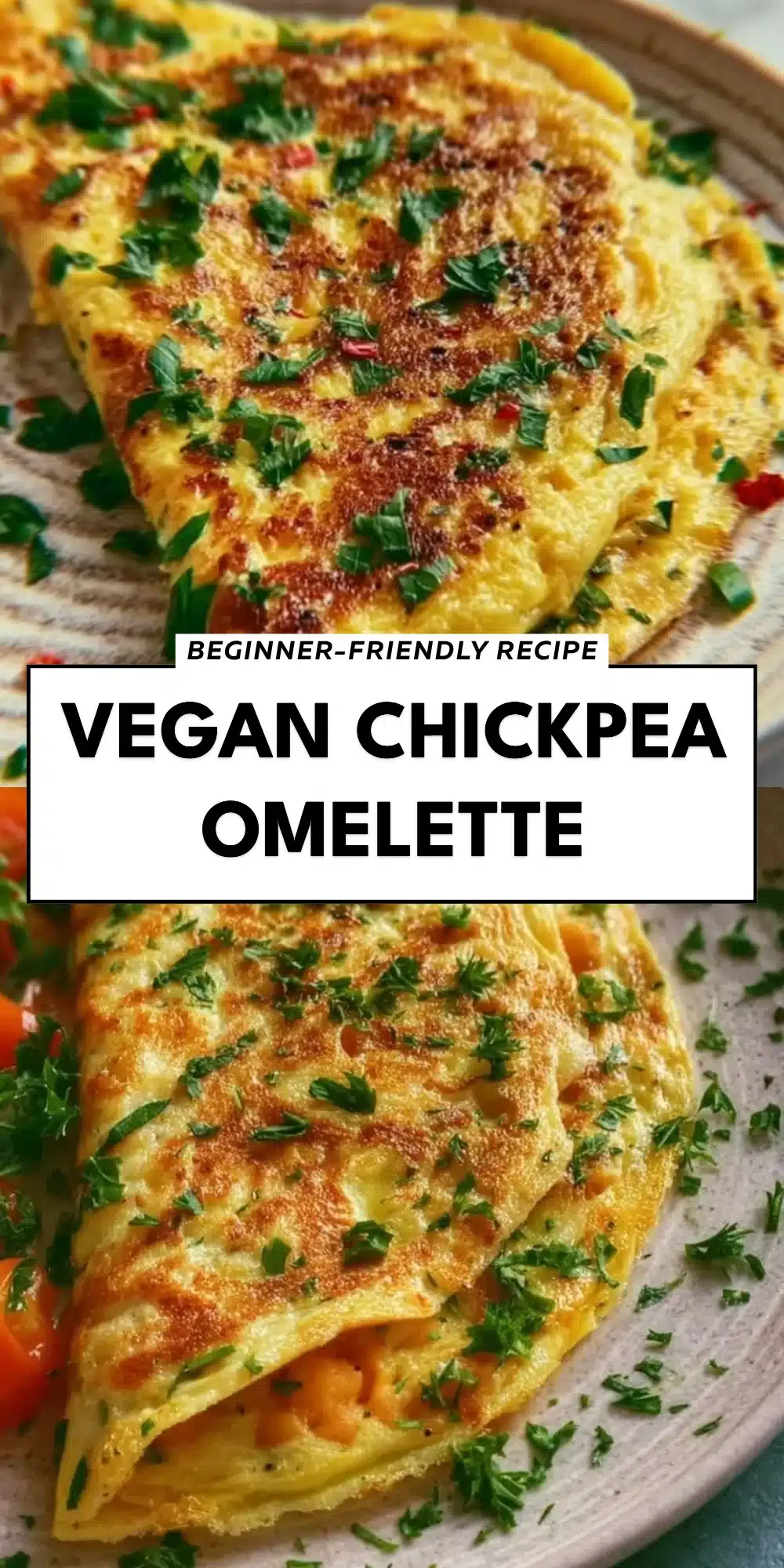 Vegan Chickpea Omelette