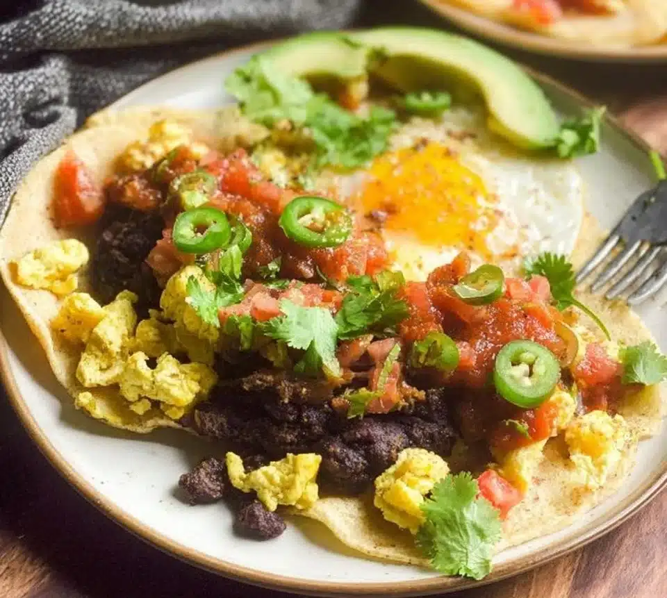 Vegan Ranch-Style Eggs