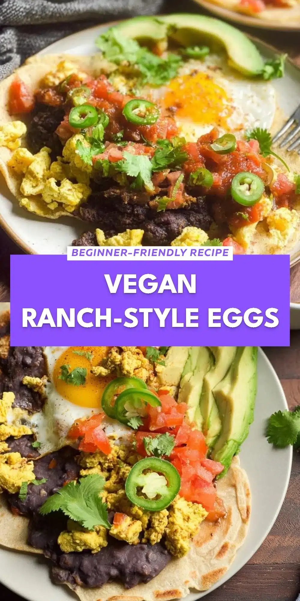 Vegan Ranch-Style Eggs