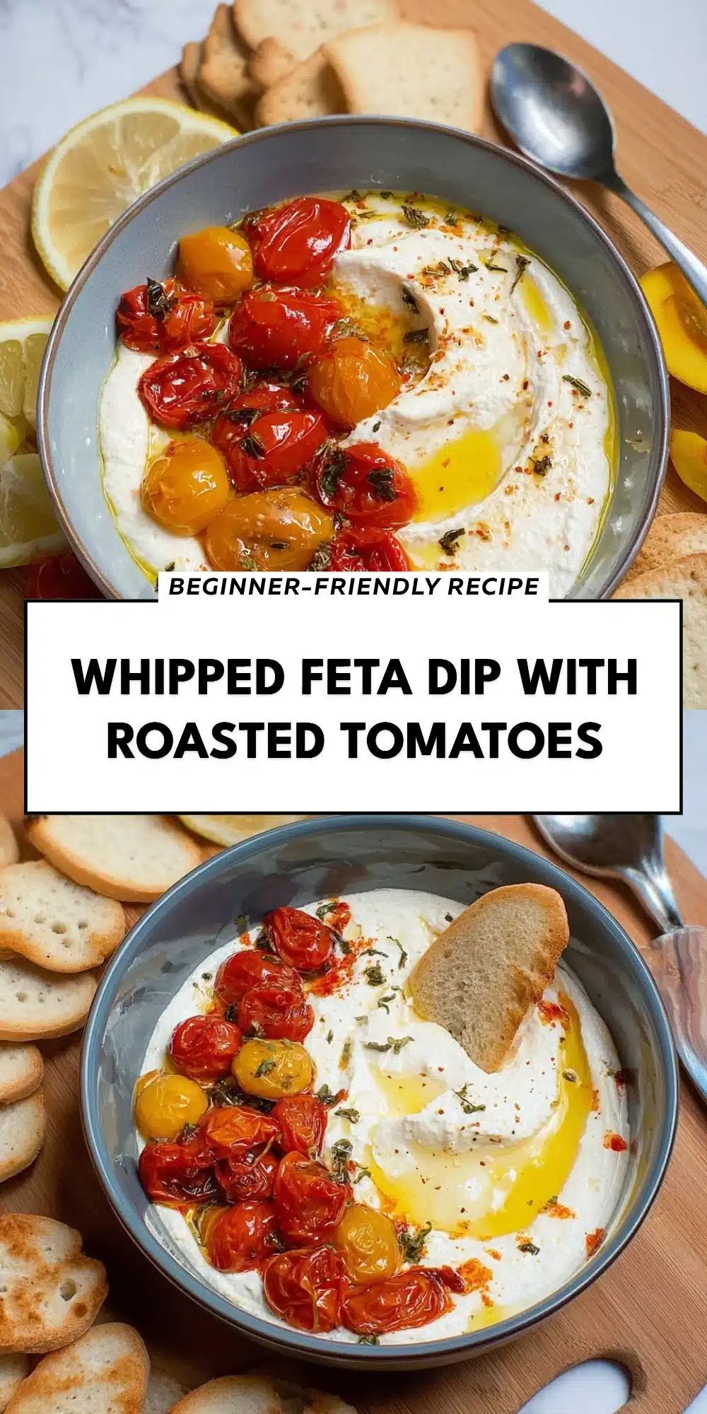 Whipped Feta Dip with Roasted Tomatoes