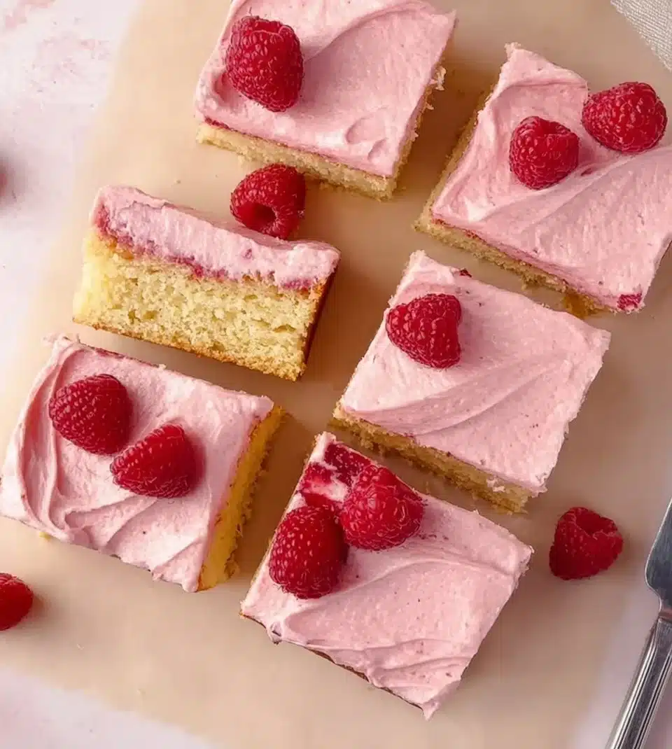 Almond Raspberry Cake