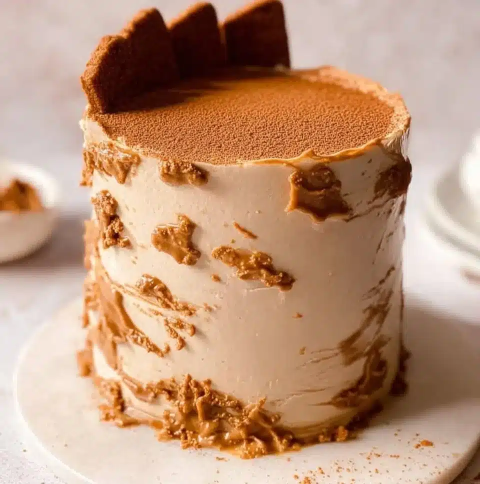 Biscoff Cookie Butter Cake