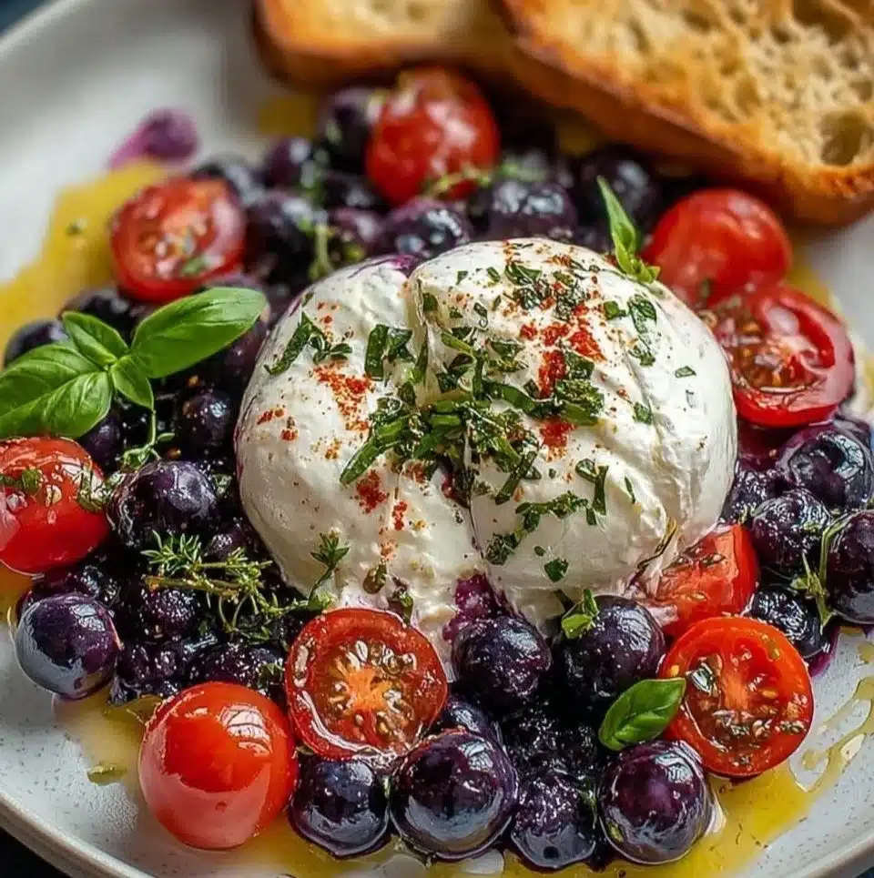 Blueberry Burrata