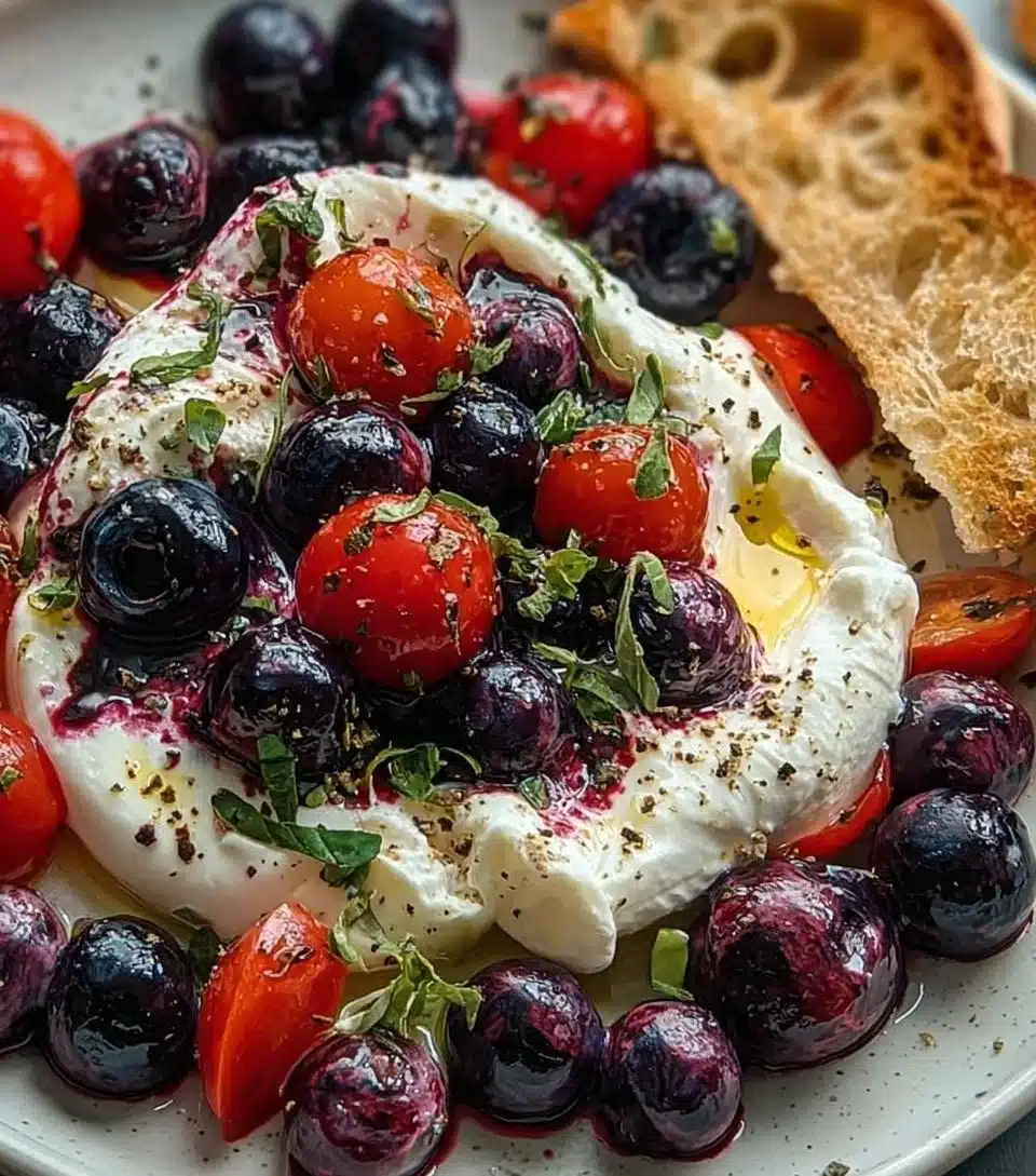Blueberry Burrata