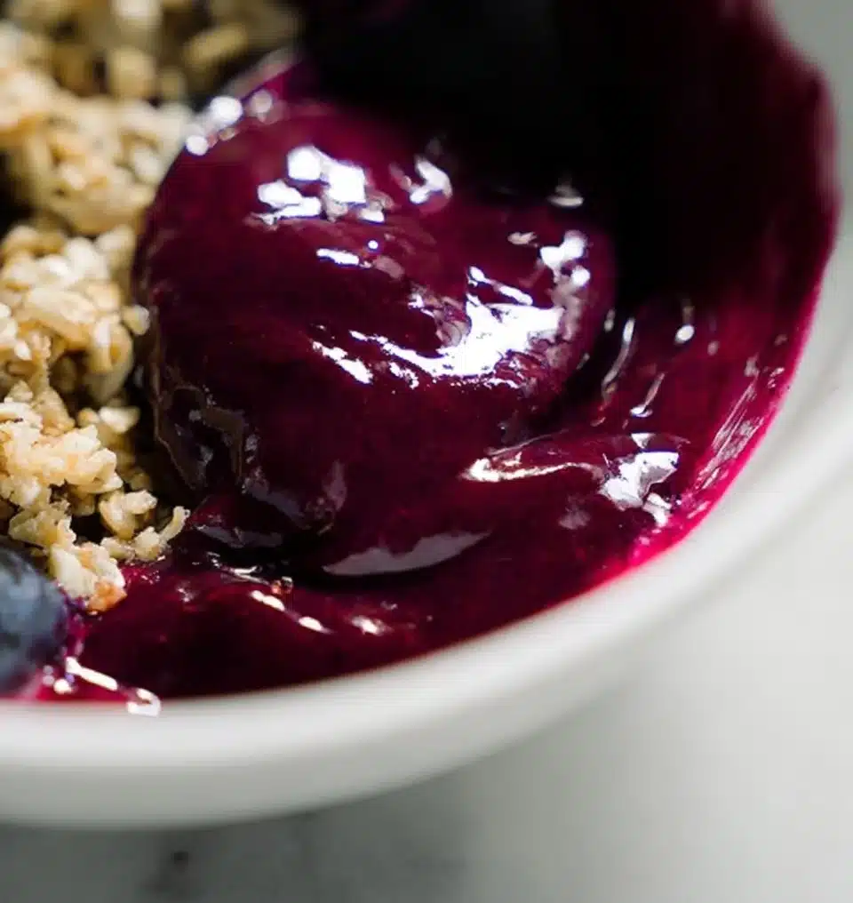 Blueberry Vanilla Applesauce