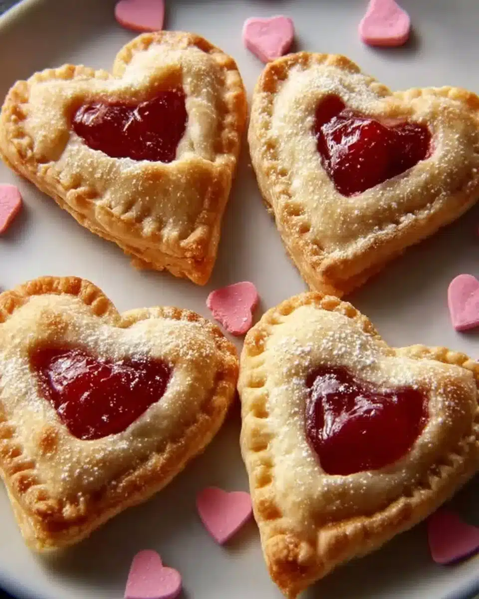Cherry Heart Pies
