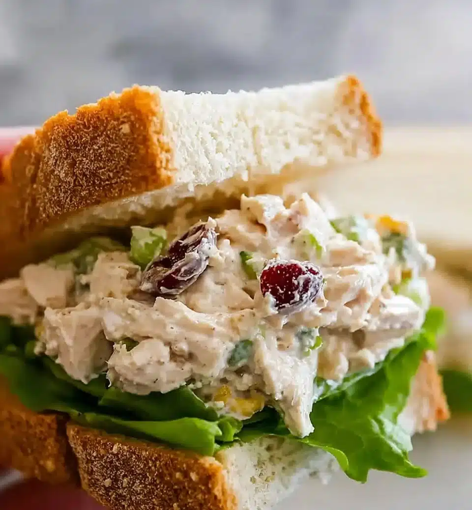Chicken Salad Tea Sandwiches