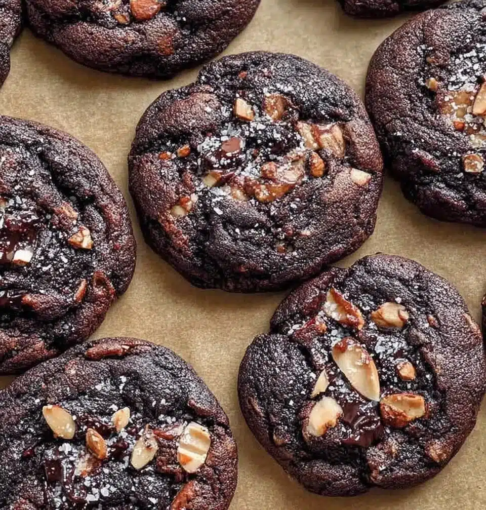 Chocolate Almond Cookies