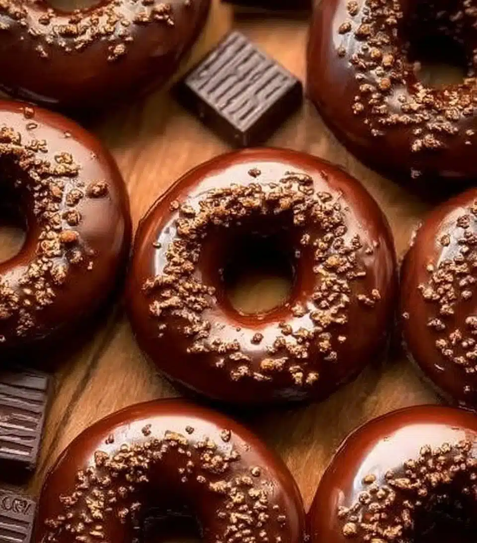 Chocolate Cake Donuts