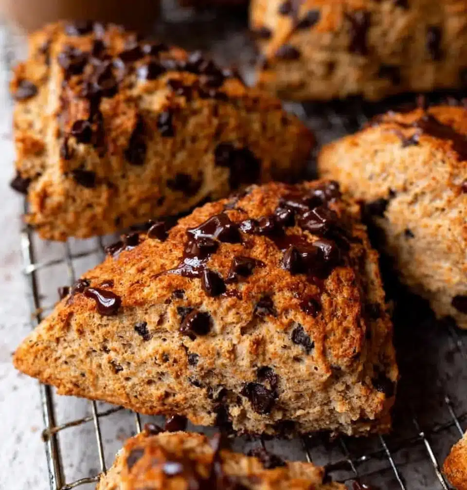Chocolate Chip Coffee Scones