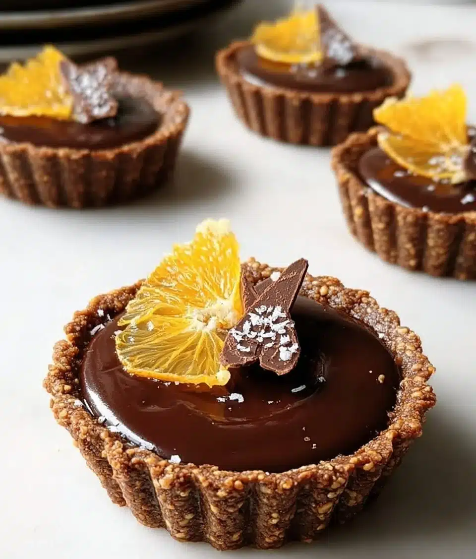 Chocolate Orange Tarts