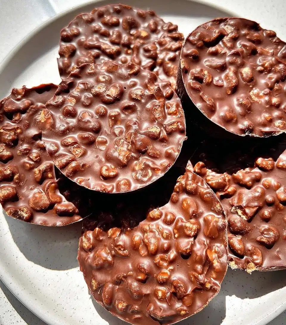 Chocolate Peanut Butter Crunch Cups