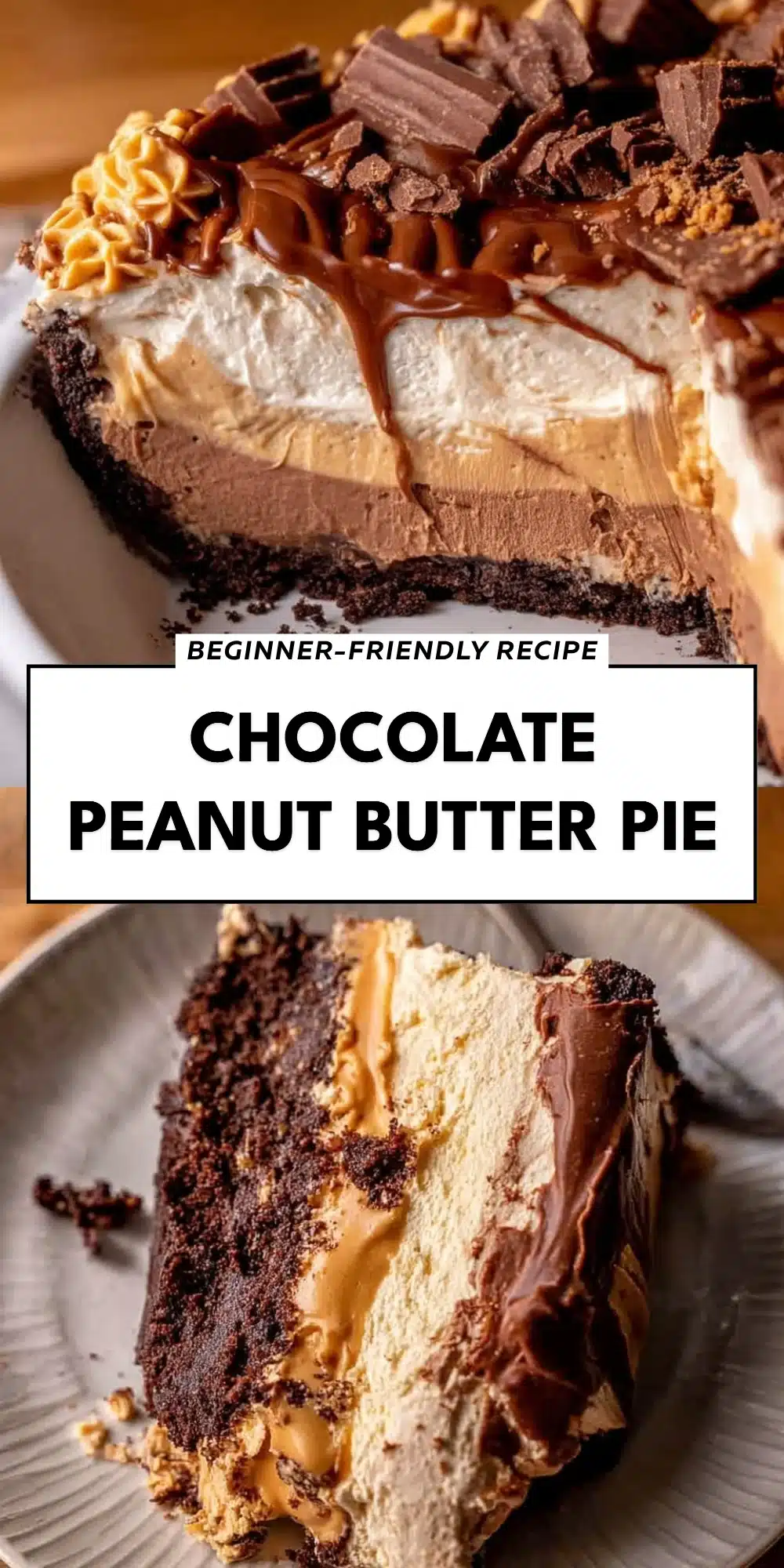 Chocolate Peanut Butter Pie