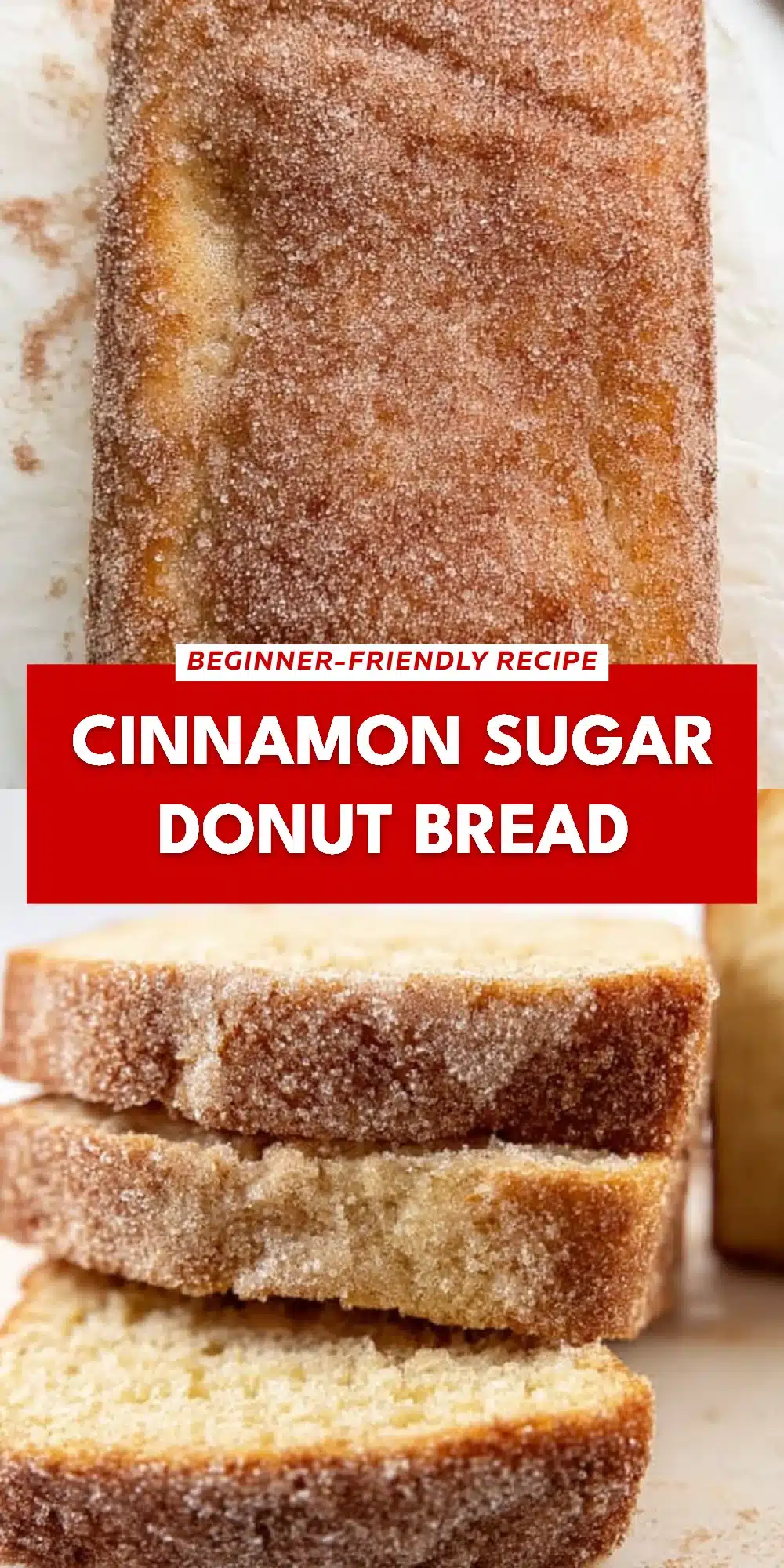 Cinnamon Sugar Donut Bread