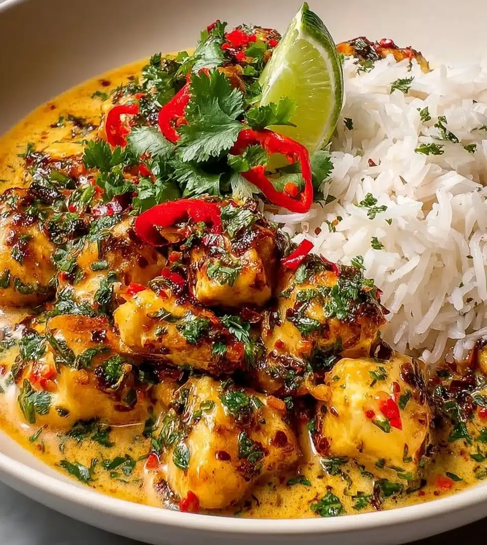 Coconut Chicken Rice Bowl