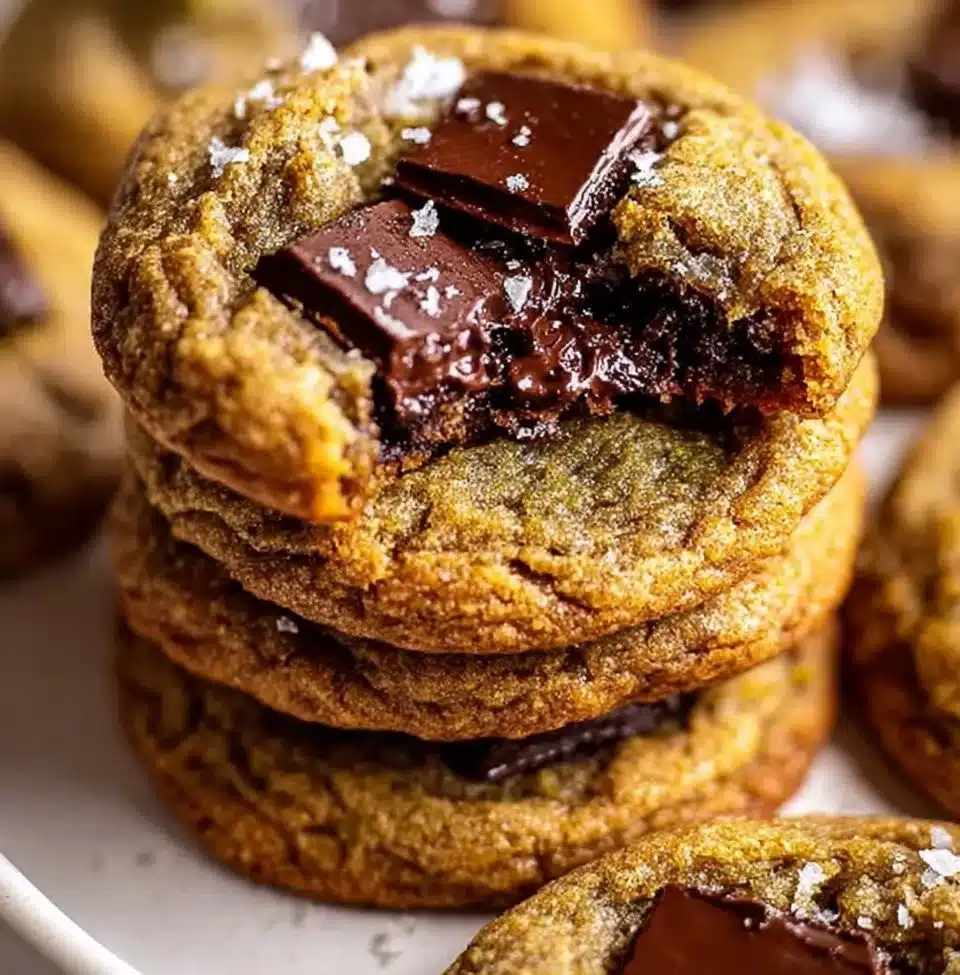 Coffee Cardamom Chocolate Chunk Cookies