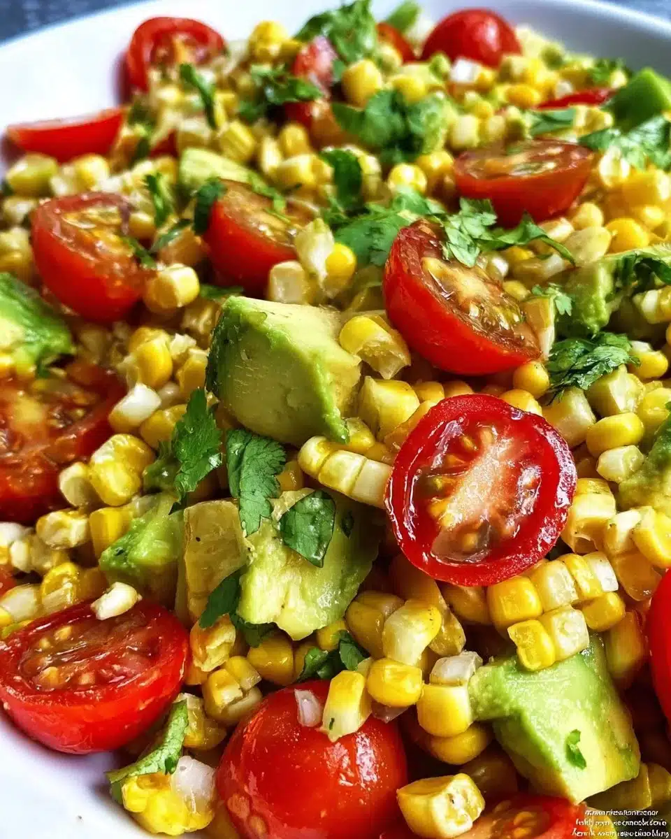 Corn And Avocado Salad