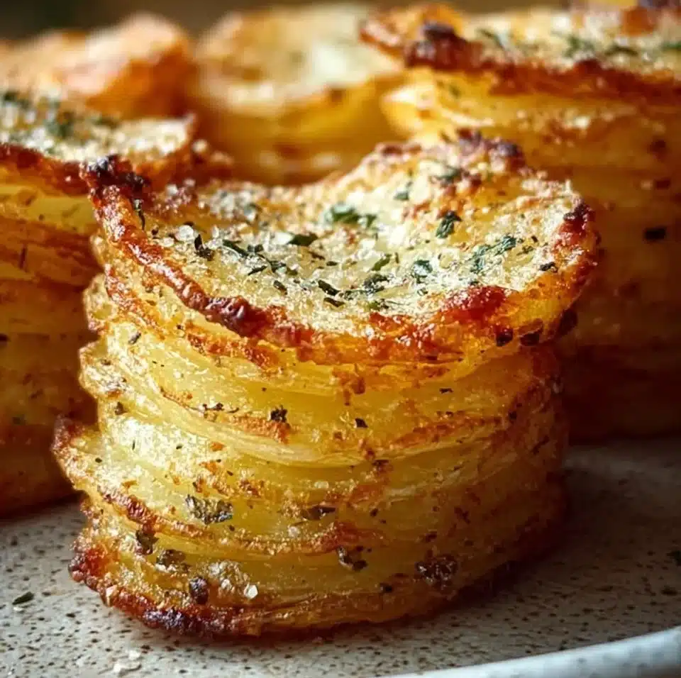 Crispy Layered Potatoes