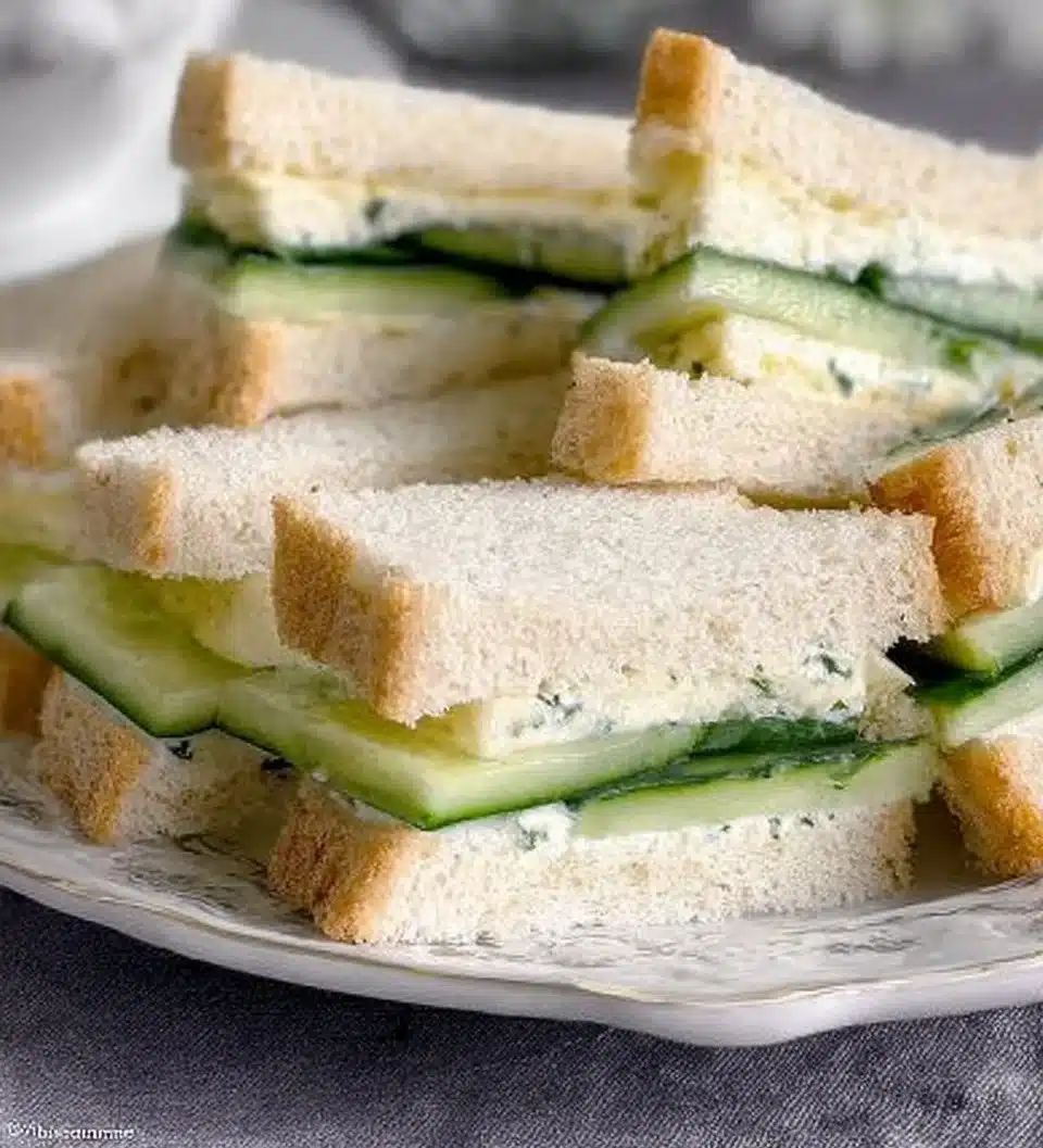 Cucumber Tea Sandwich