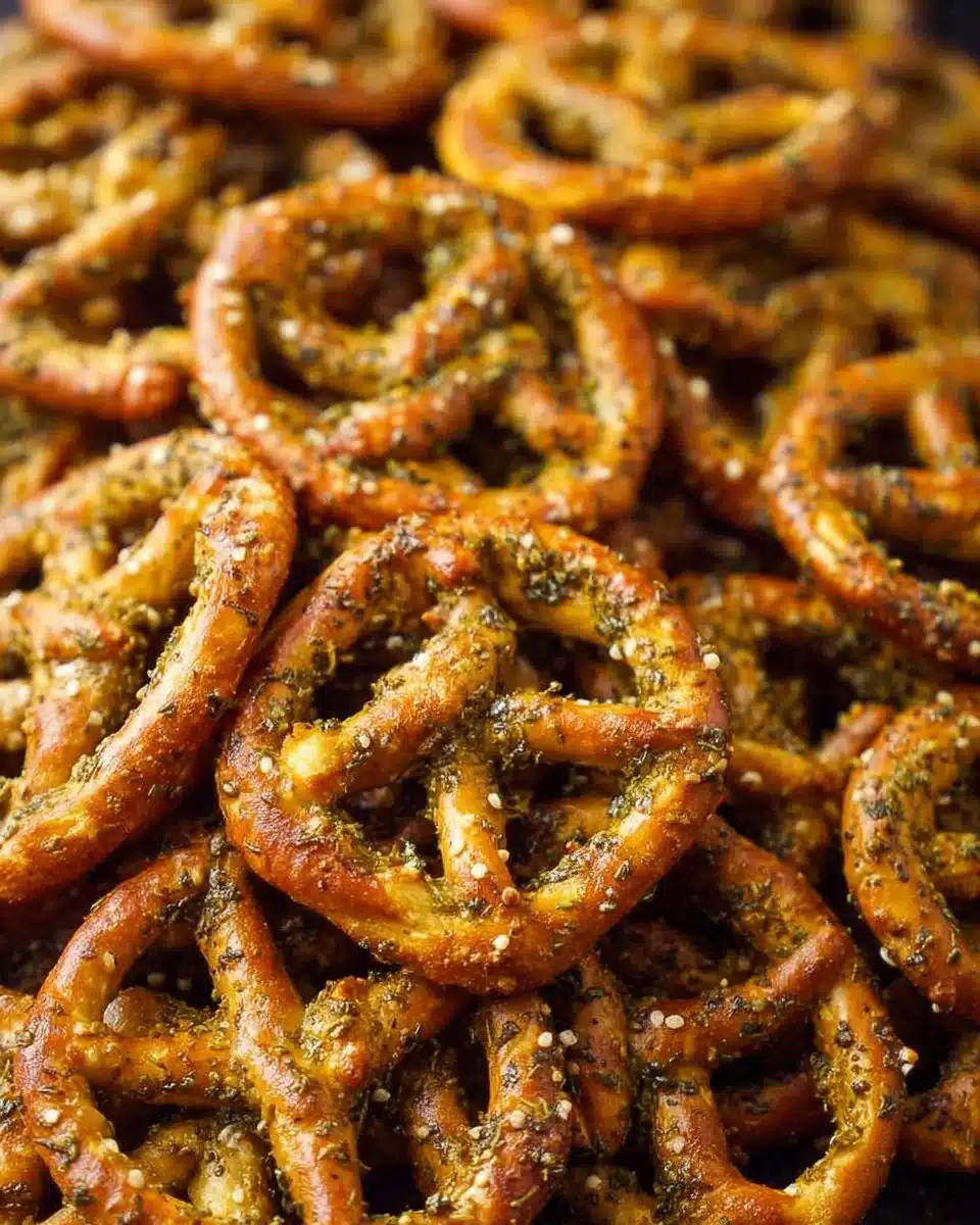 Dill Pickle Pretzels