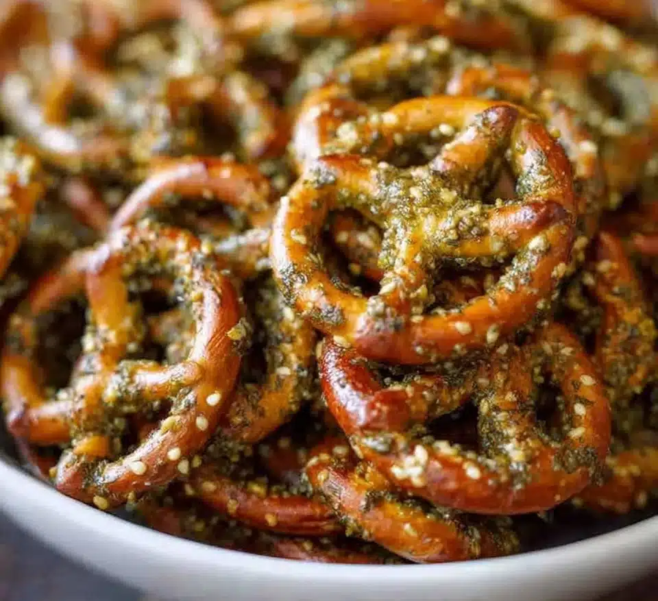 Dill Pickle Pretzels