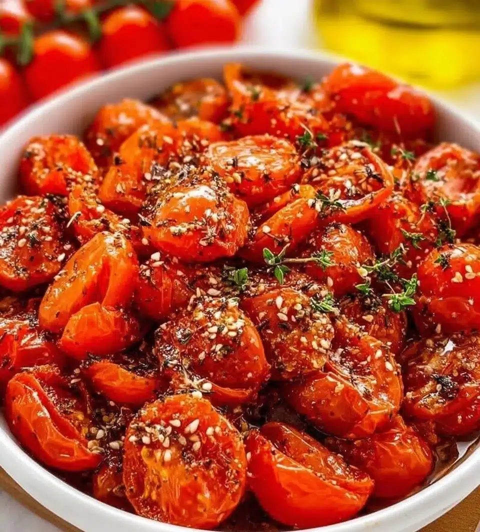 Garlic Roasted Cherry Tomatoes