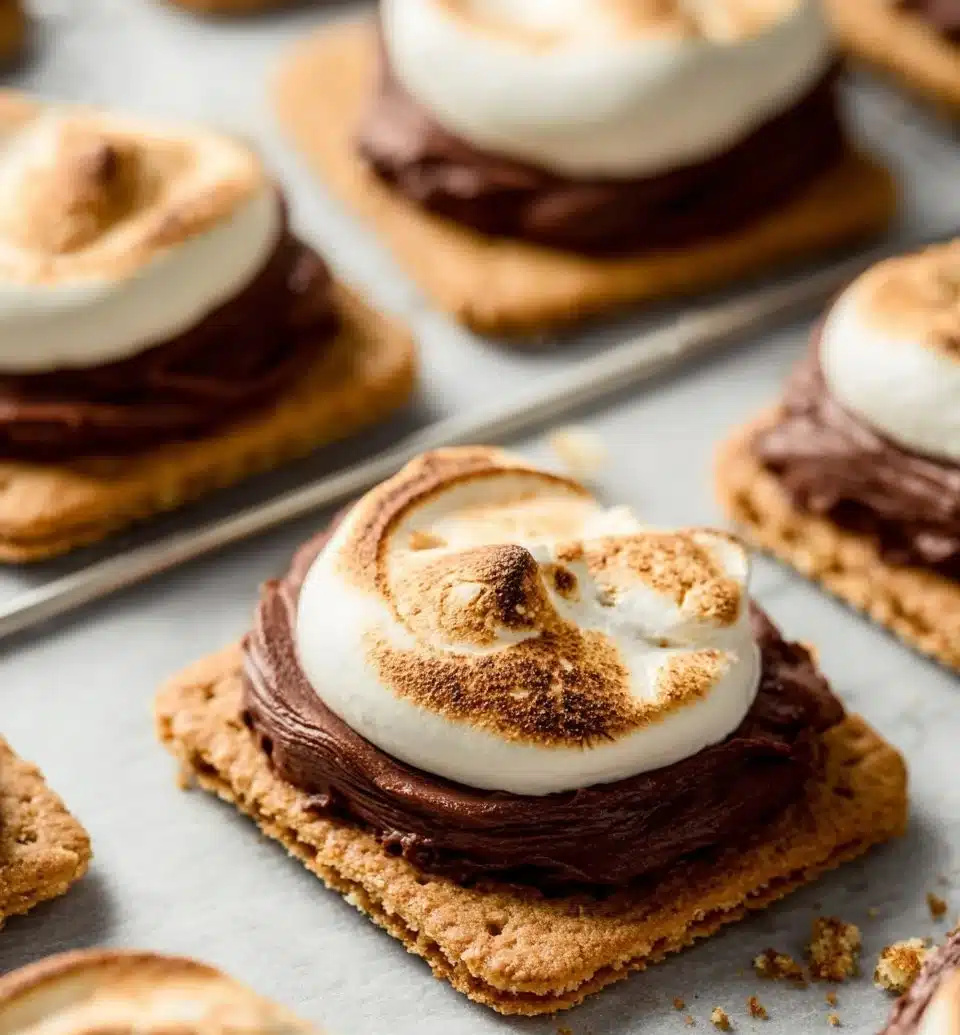 Delicious homemade Graham Cracker Cookies on a plate