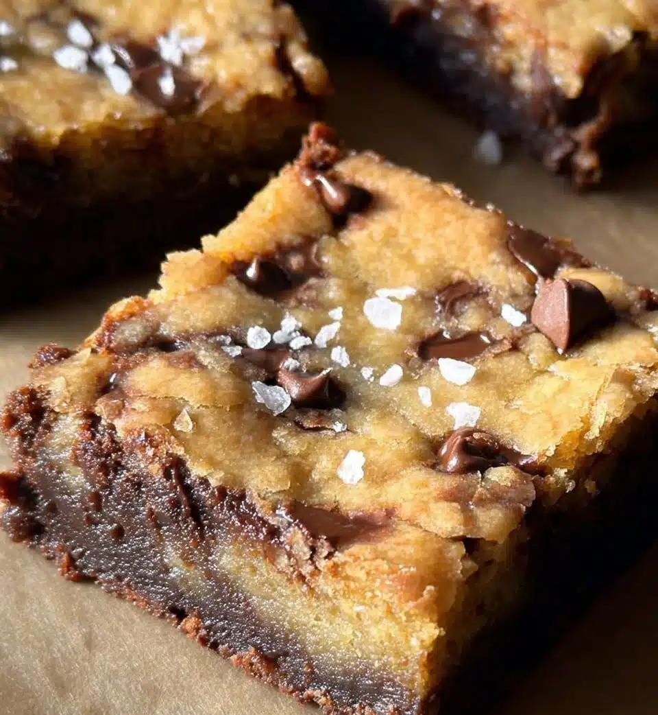 Greek Yogurt Blondie Brownies