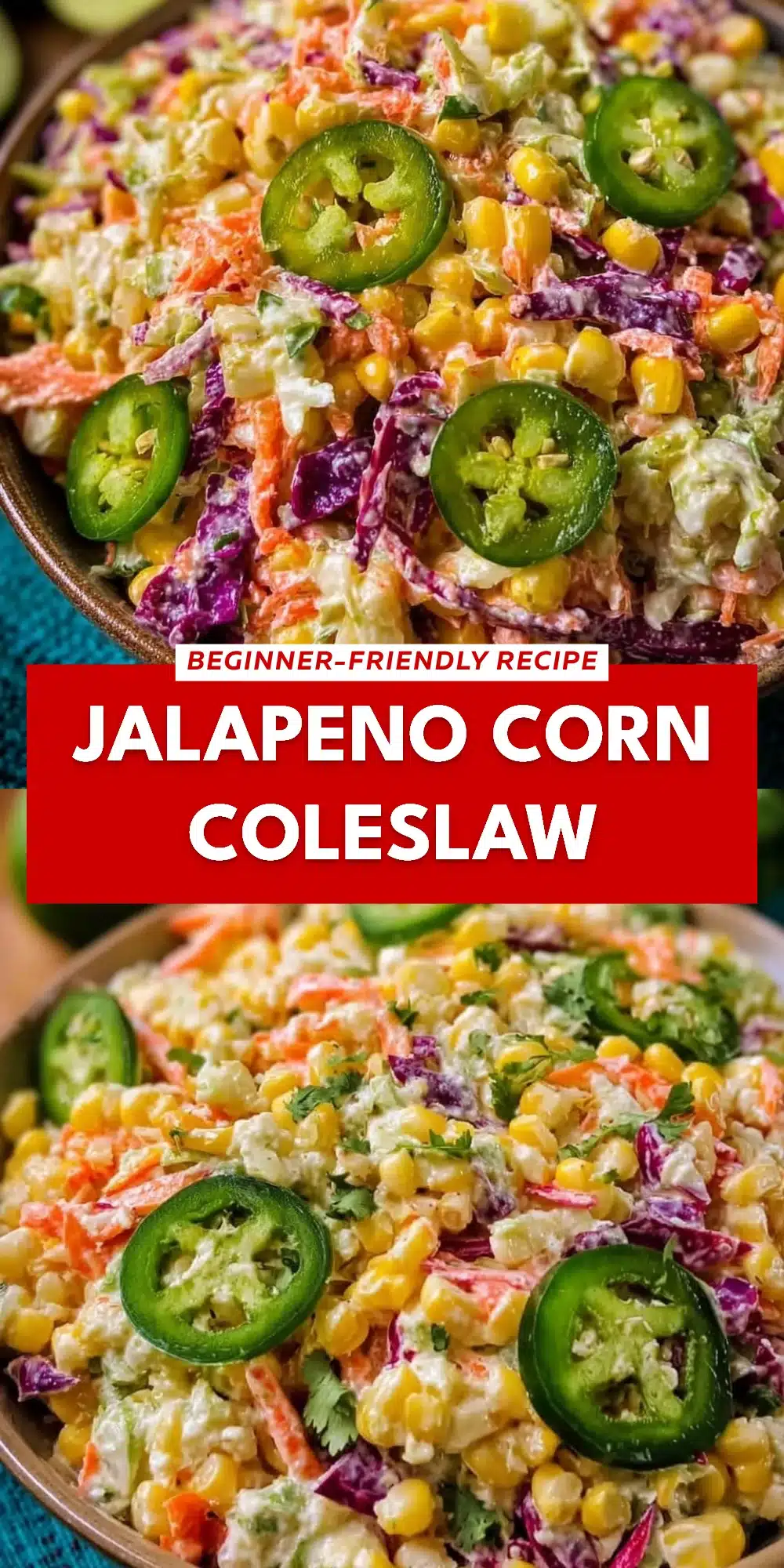 Jalapeno Corn Coleslaw