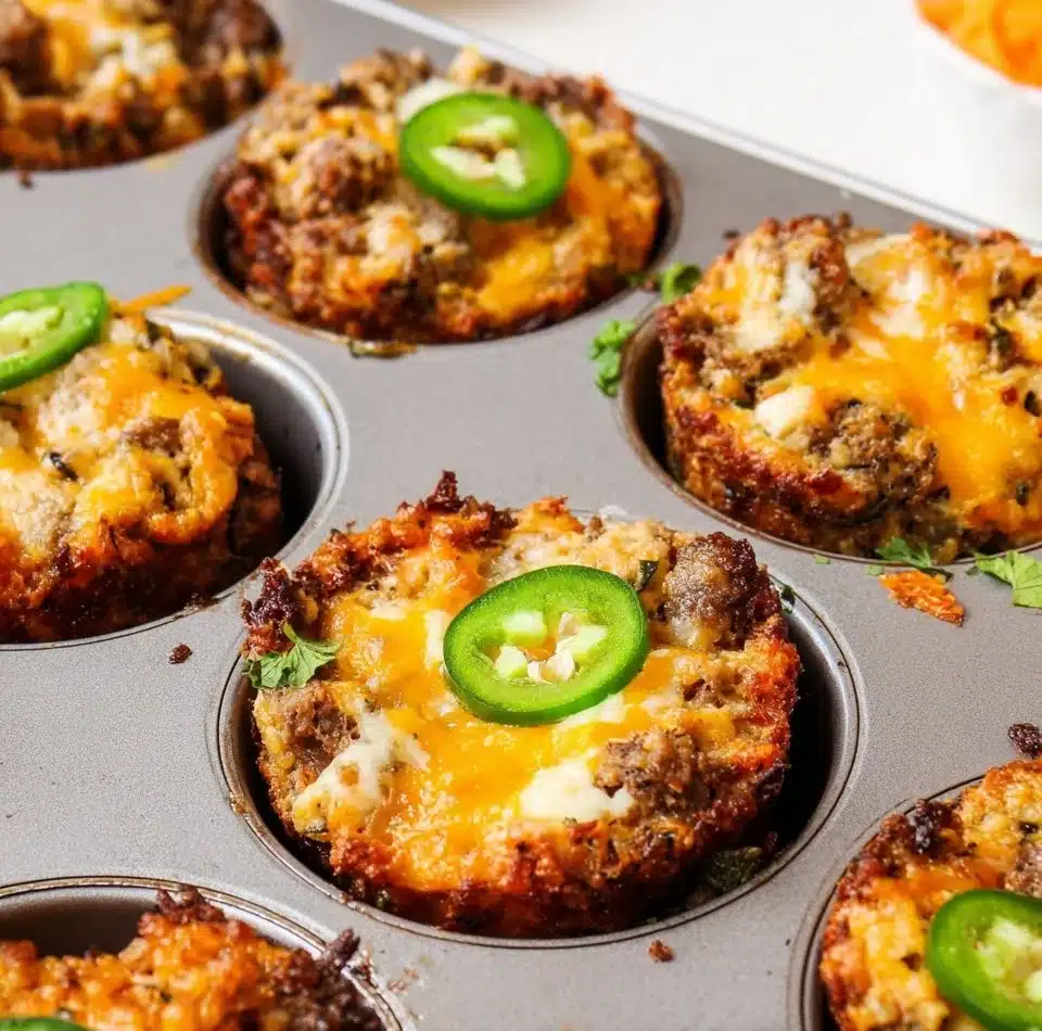 Jalapeño Popper Cheeseburger Bites