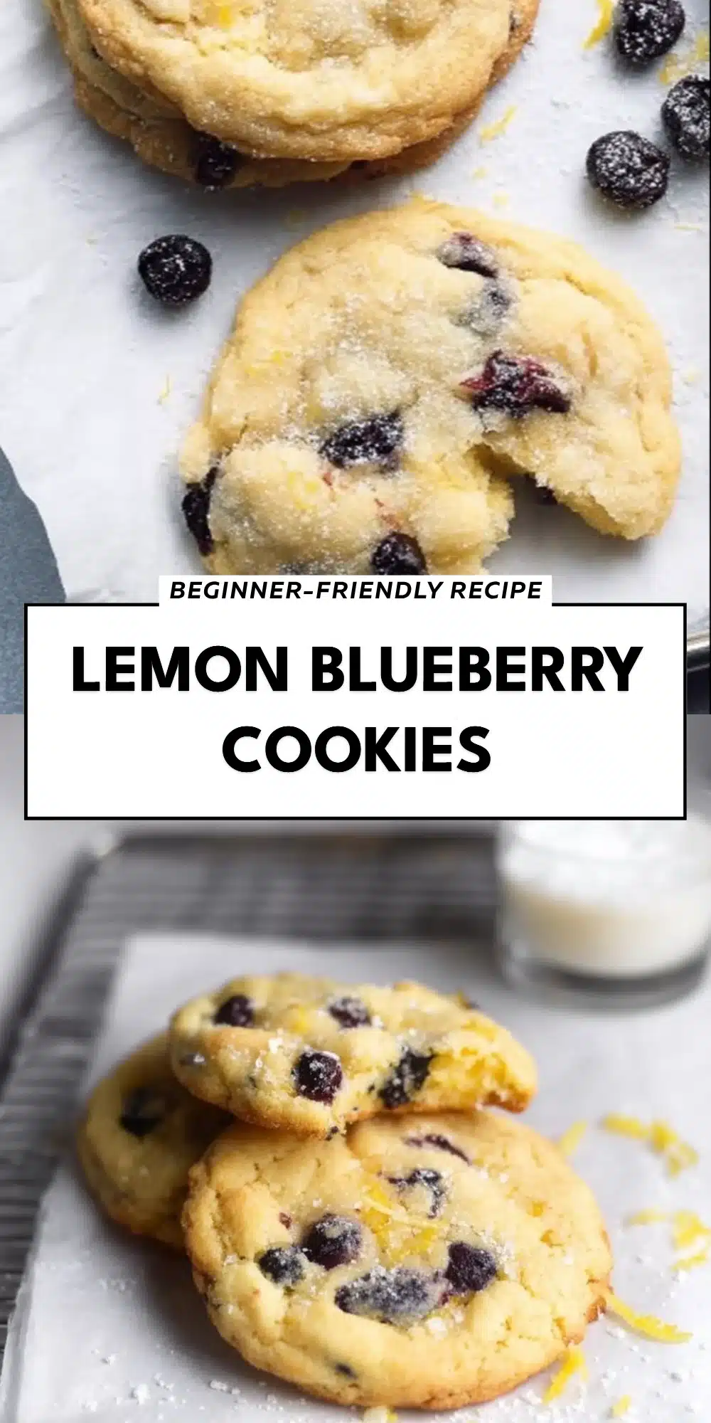 Lemon Blueberry Cookies