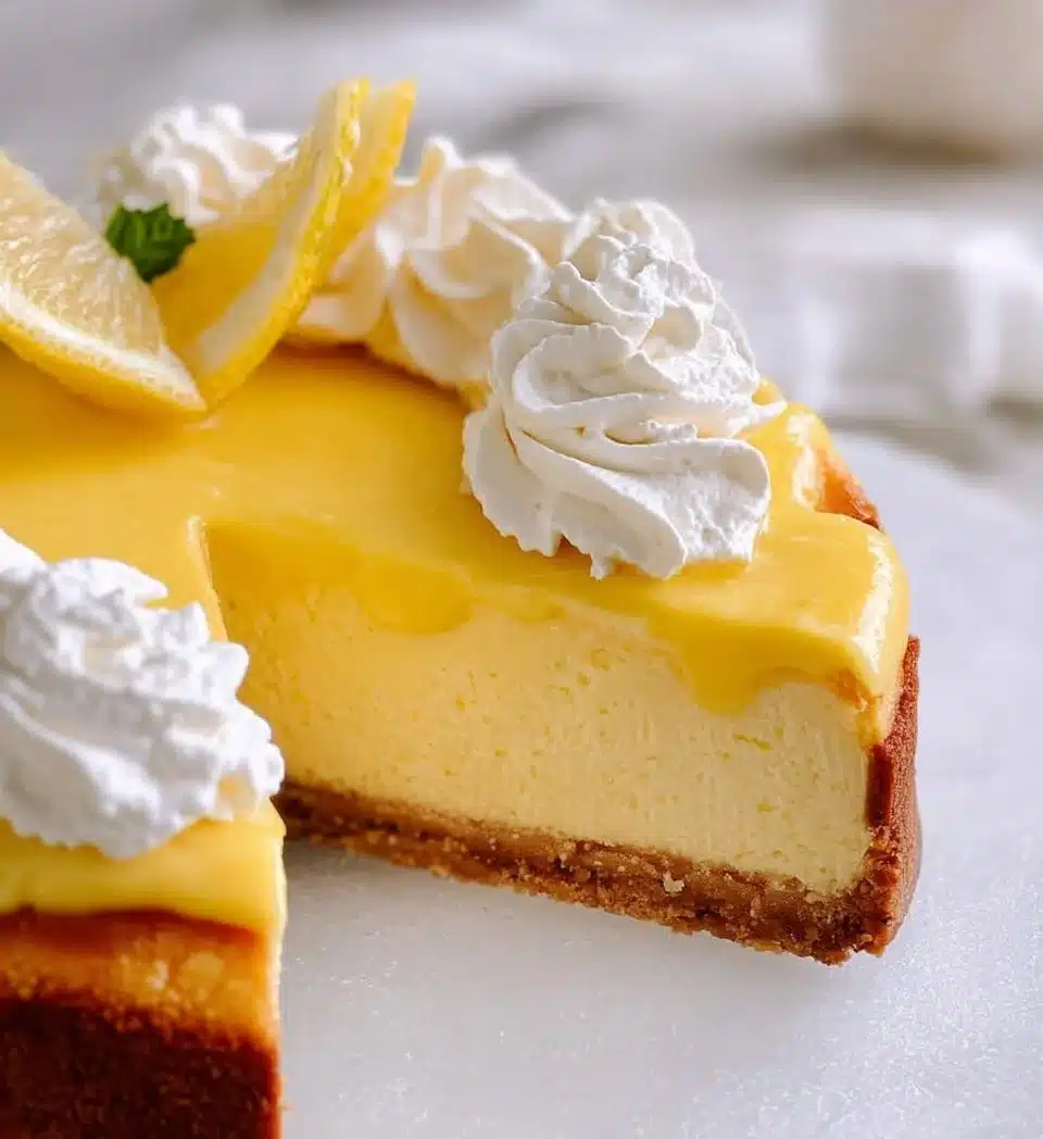 Lemon Curd Cheesecake