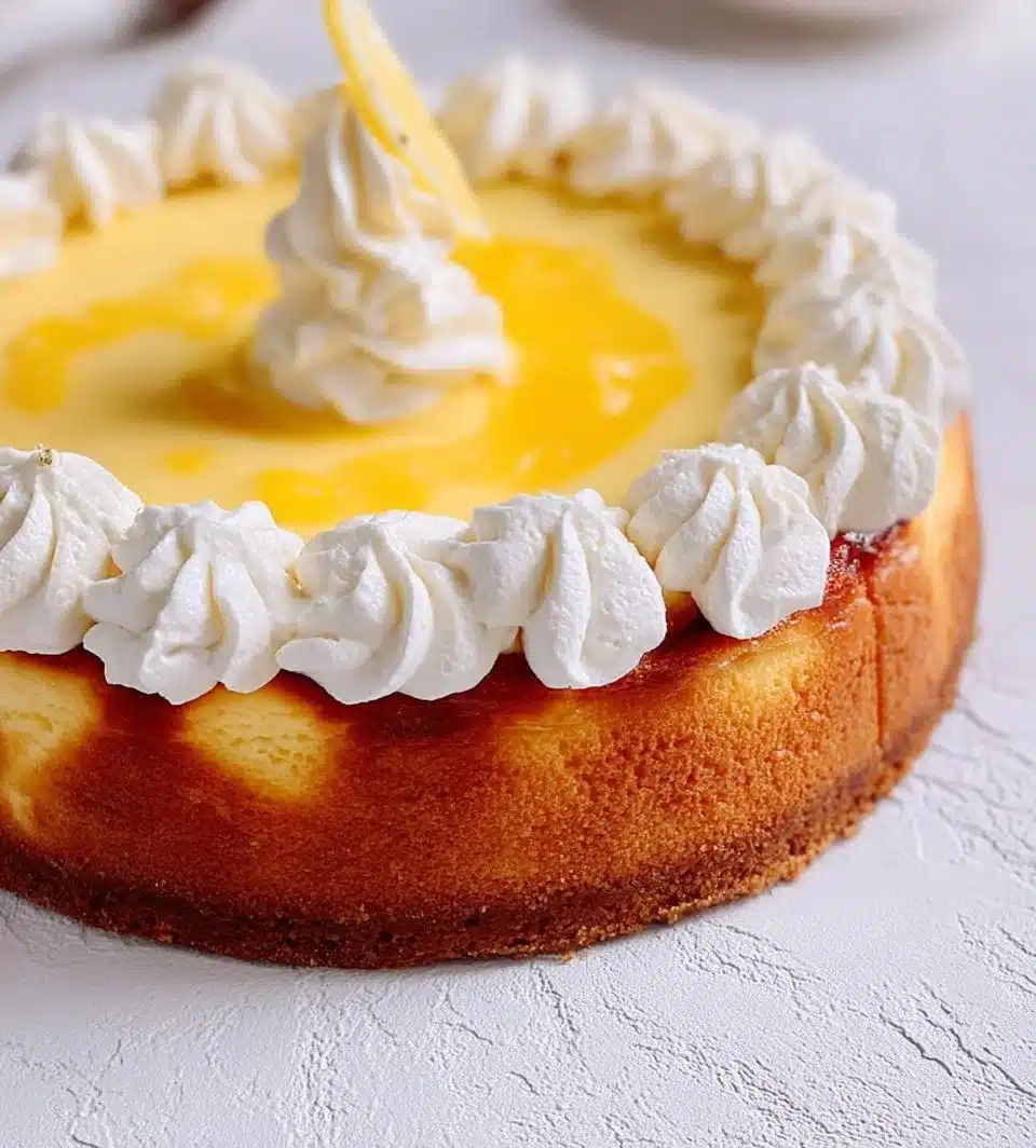 Lemon Curd Cheesecake