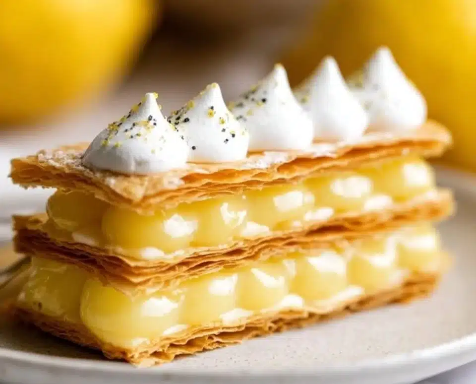 Lemon Mille Feuille