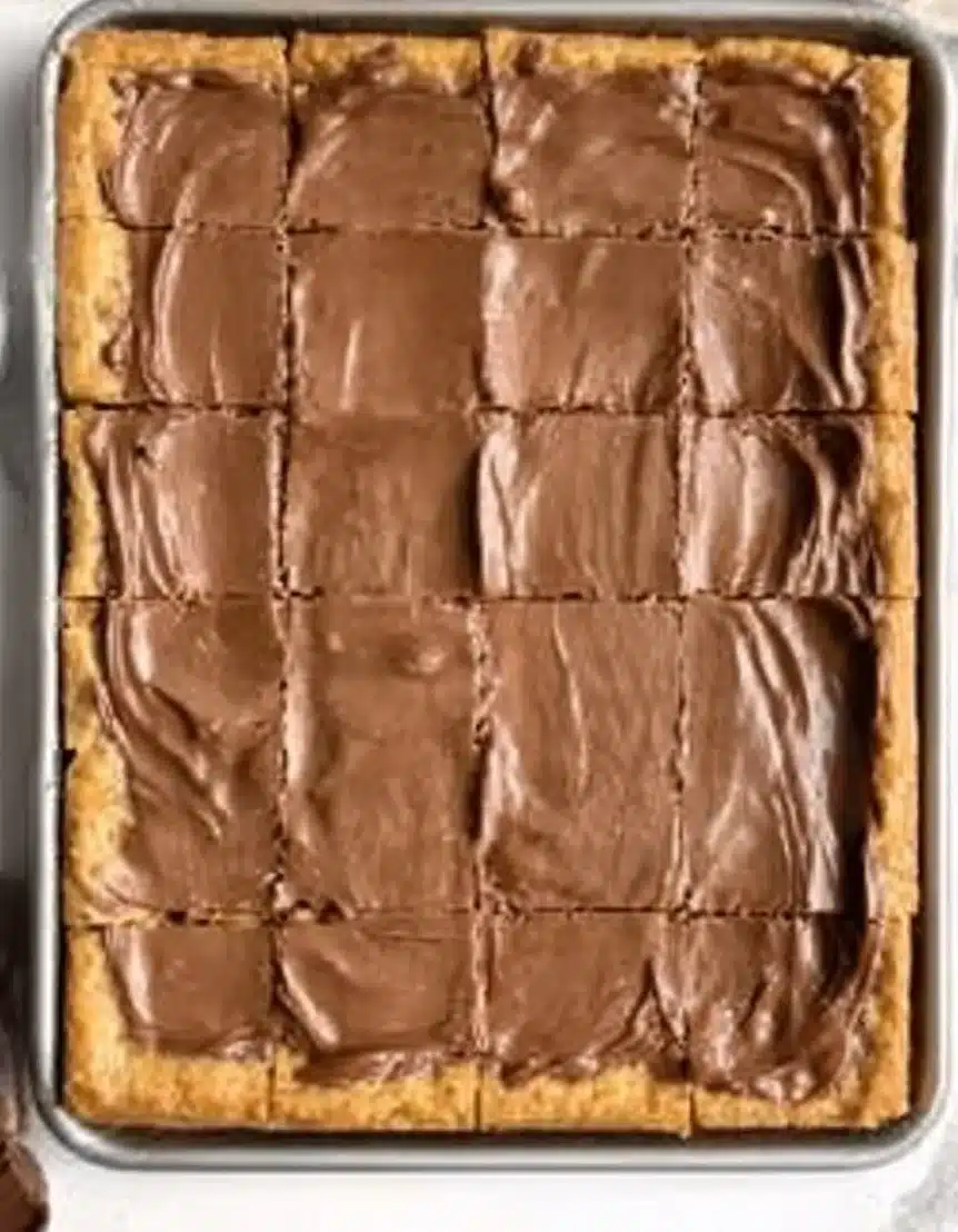 Lunch Lady Peanut Butter Bars