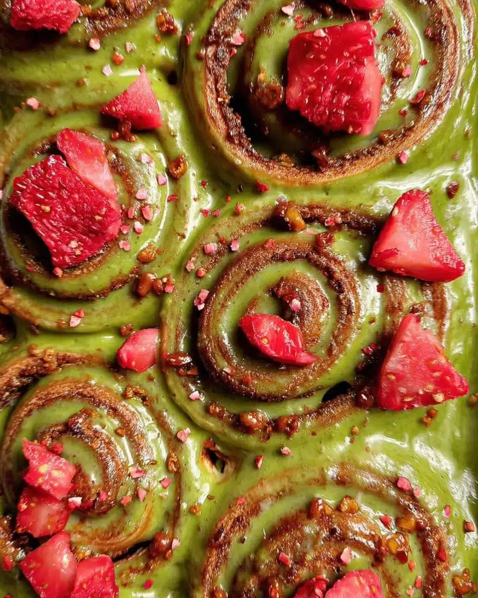 Matcha Cinnamon Rolls