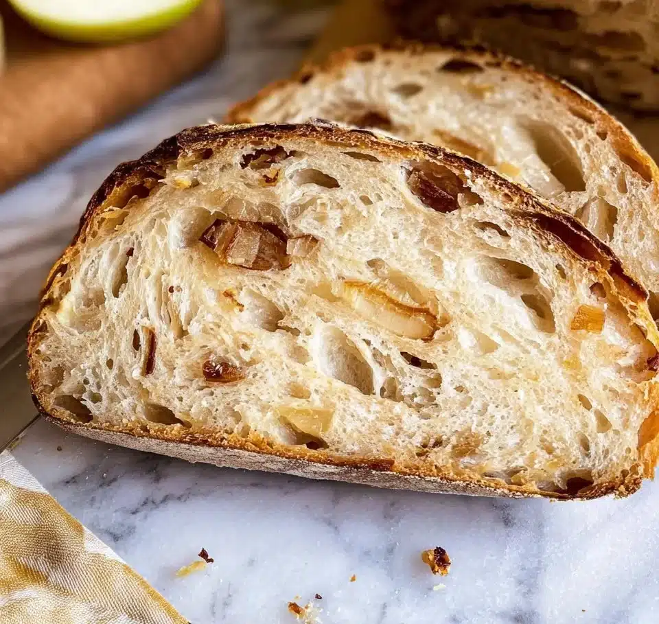 Onion and Gouda Sourdough Bread