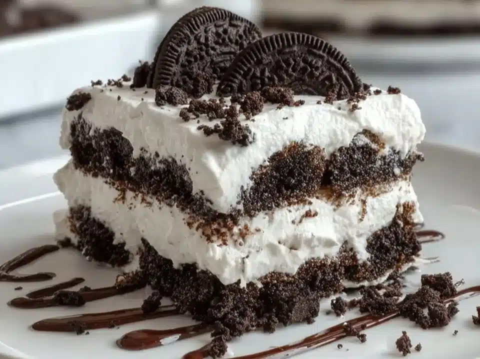 Oreo Icebox Cake