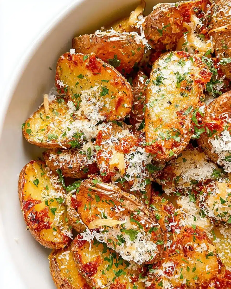 Parmesan Truffle Fingerling Potatoes
