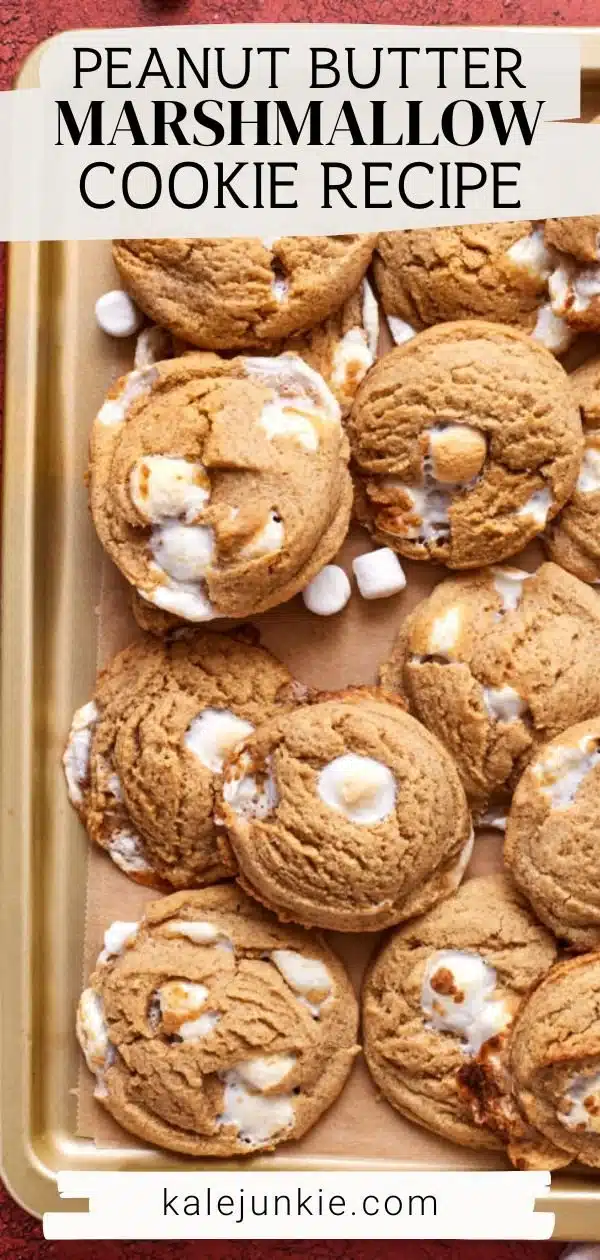 Peanut Butter Marshmallow Cookies