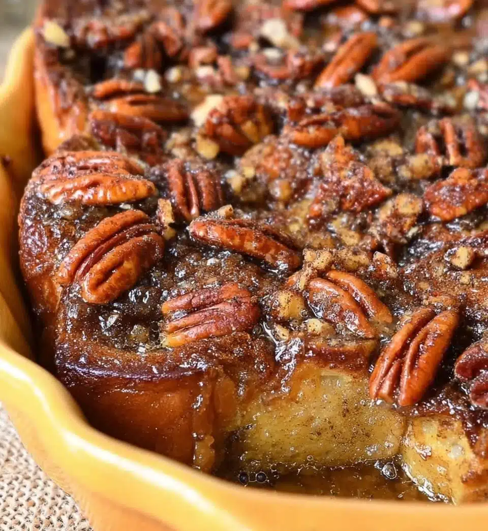 Pecan Pie French Toast Casserole