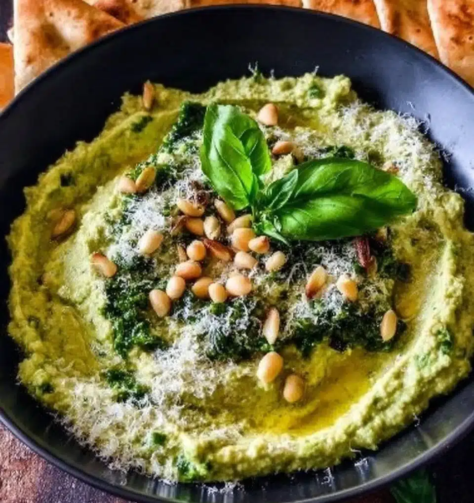 Pesto Hummus