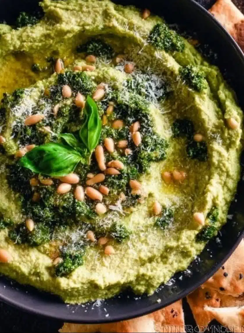 Pesto Hummus