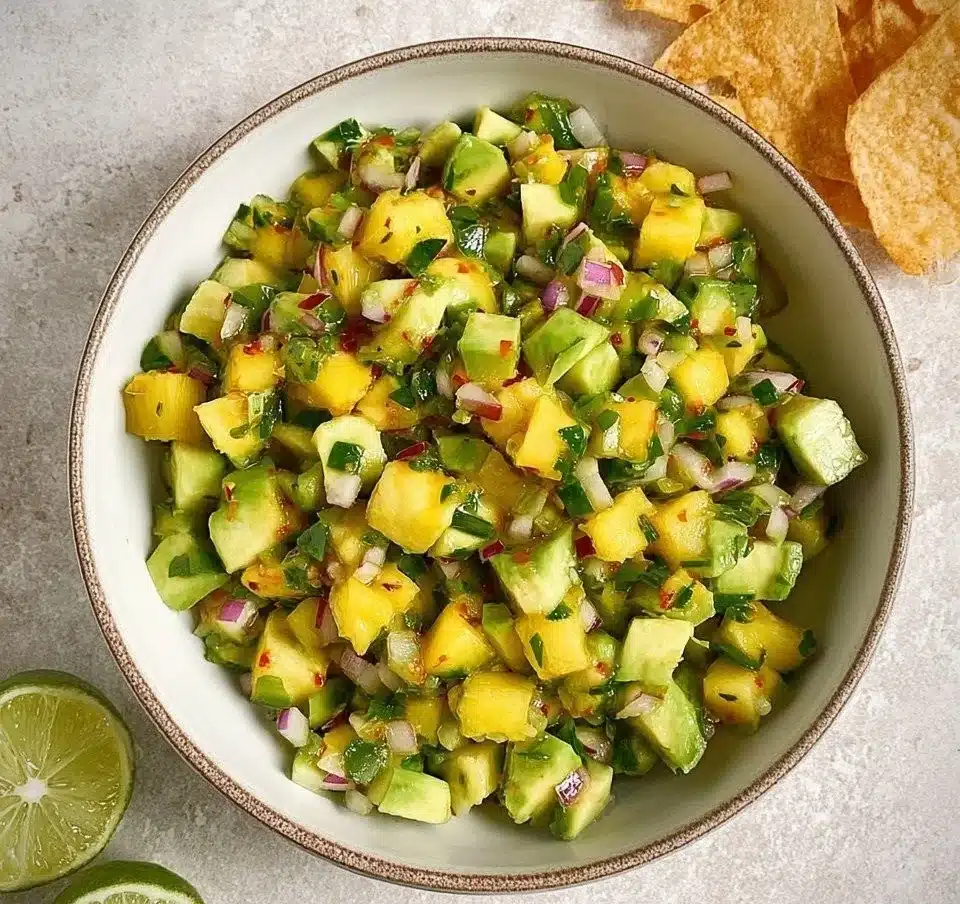 Pineapple Avocado Salsa