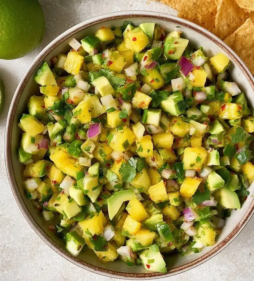 Pineapple Avocado Salsa