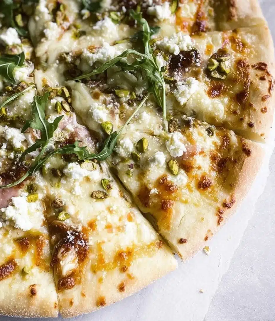 Pistachio White Pizza