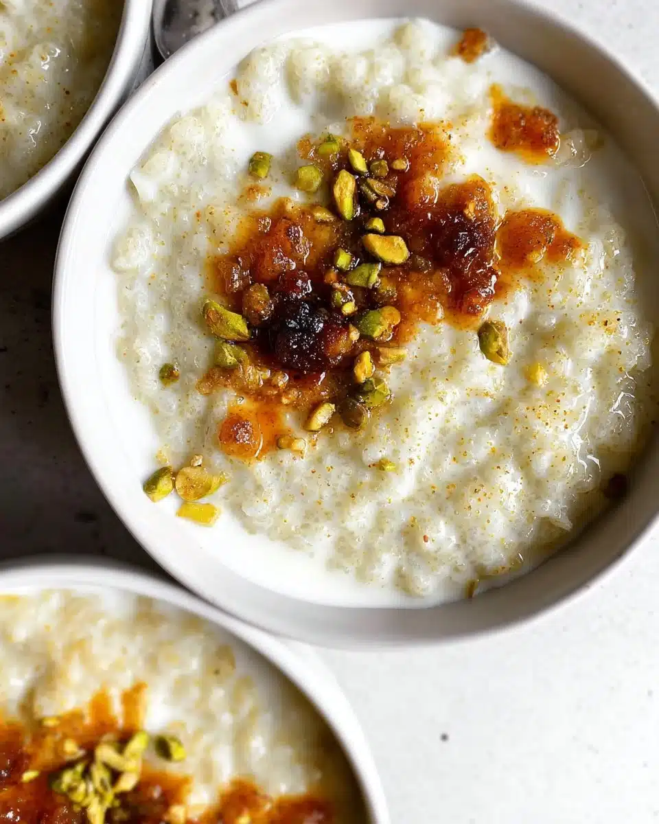 Rice Pudding With Cardamom And Vanilla