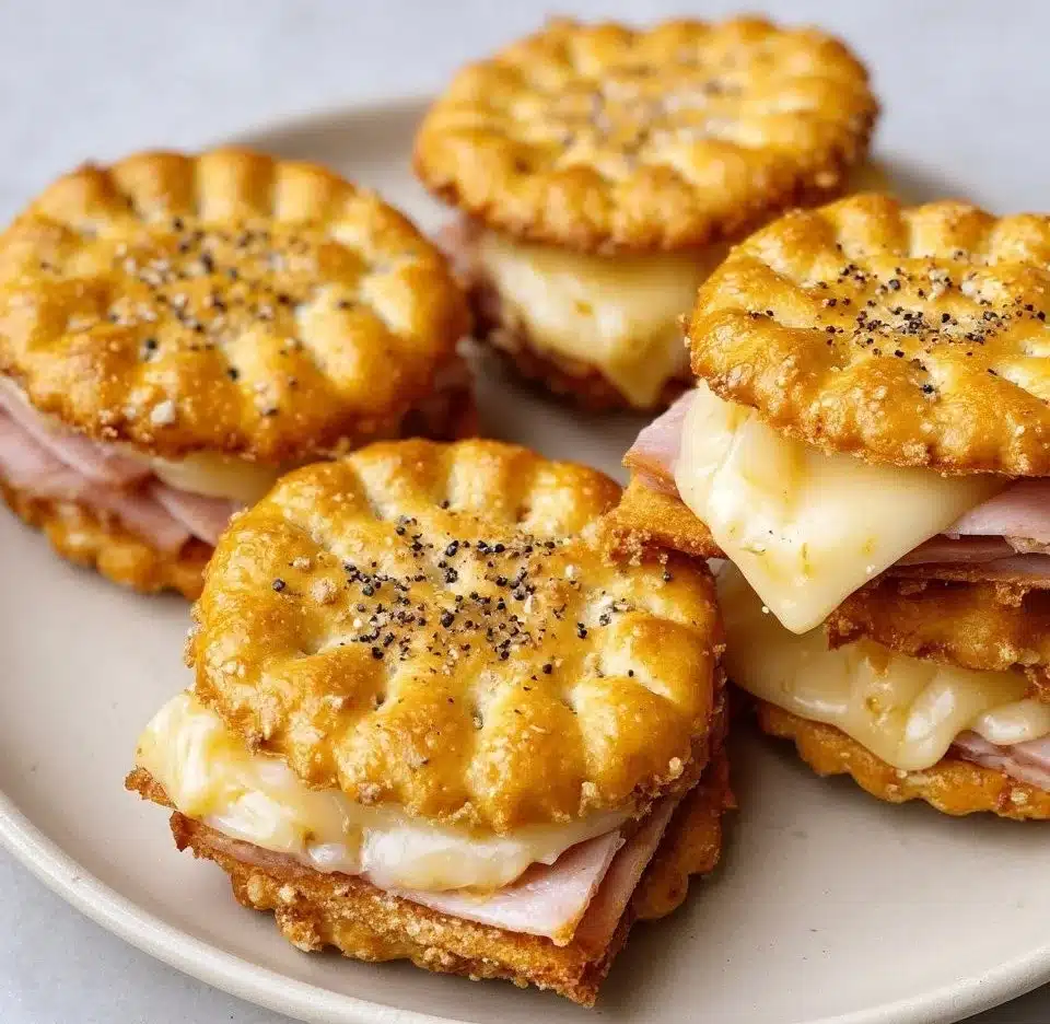 Ritz Cracker Sandwiches