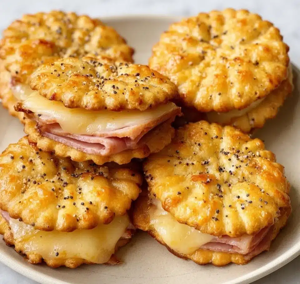 Ritz Cracker Sandwiches